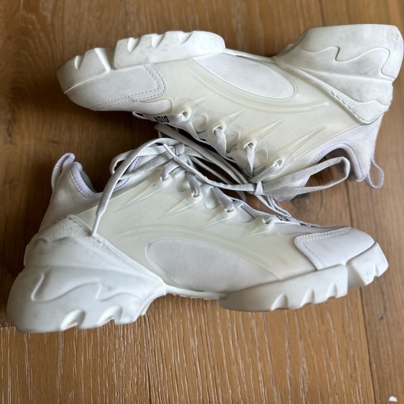 Dior D Connect White Chunky Sneakers - Picture 13 of 13